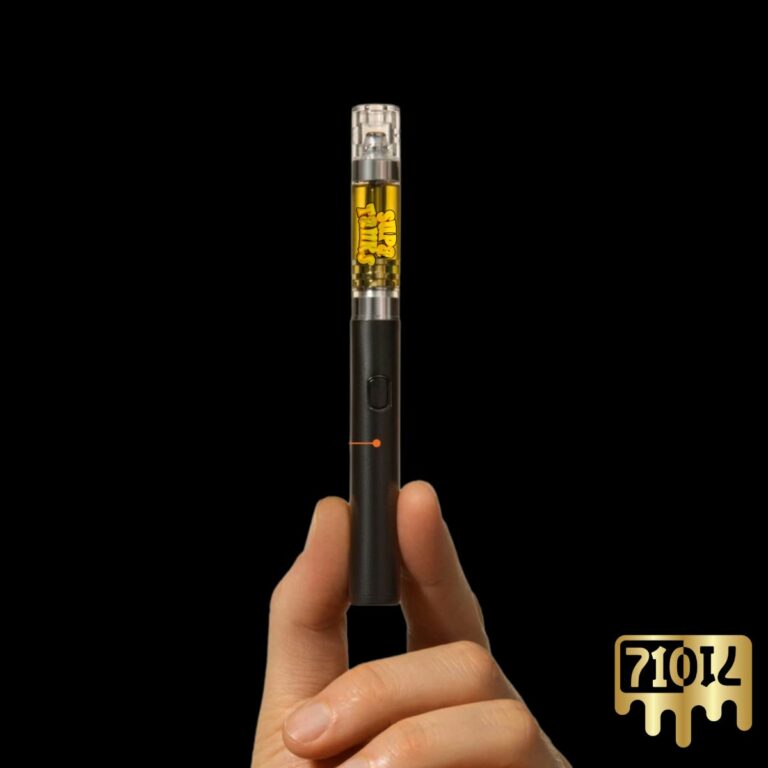Hand Holding Supa Tanks THC Vape Pen